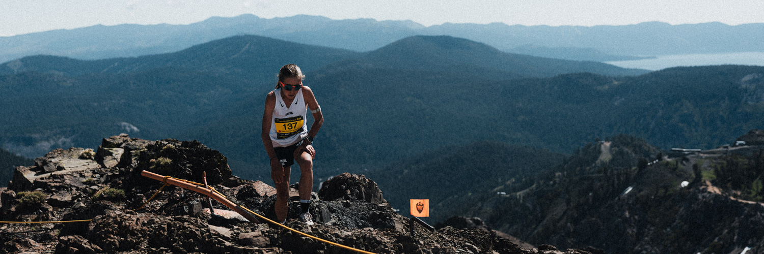 Elhousine Elazzaoui and Joyce Njeru win in a thrilling duel in the sun at Broken Arrow Skyrace