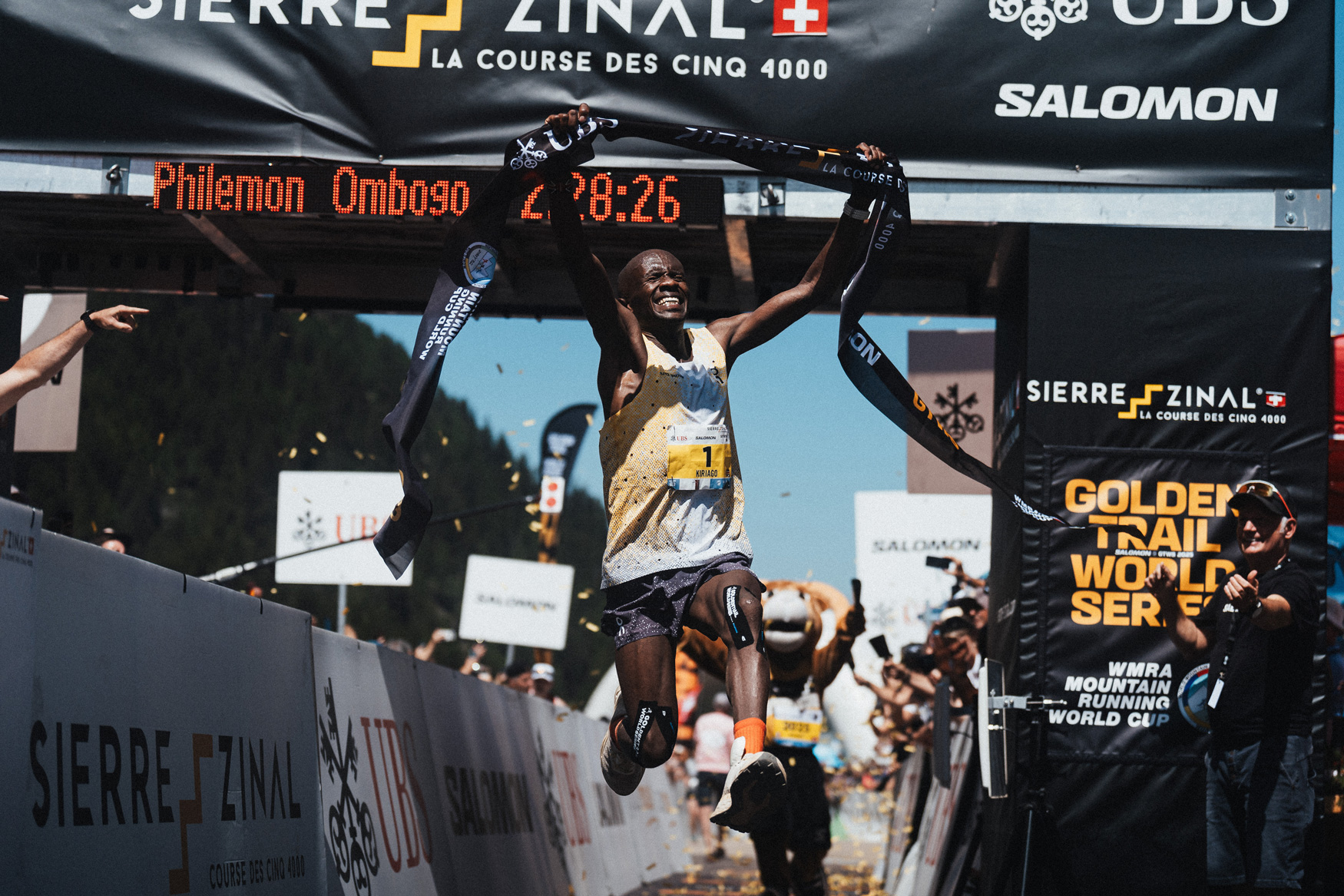 Double victory for Kiriago and Chepngeno at Sierre-Zinal